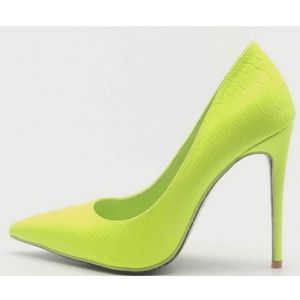 Lime Green Stilettos
